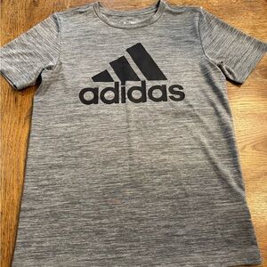Adidas Kids Heather Gray Tee